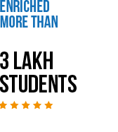 Enriched More Than 2,69,500+ Students