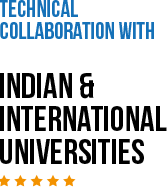 Technical Collaboration with Indian & International Universities